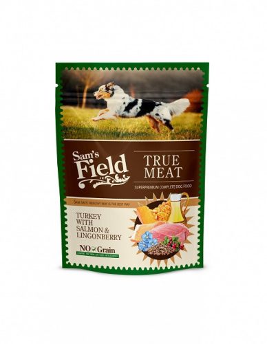 Sams field Pouch Pulyka Lazac Vörösáfonya 260g