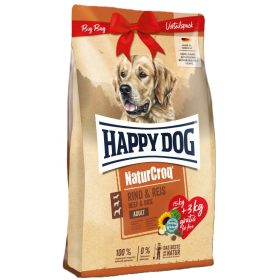 Happy Dog Natur-Croq Rind & Reis 15 + 3kg