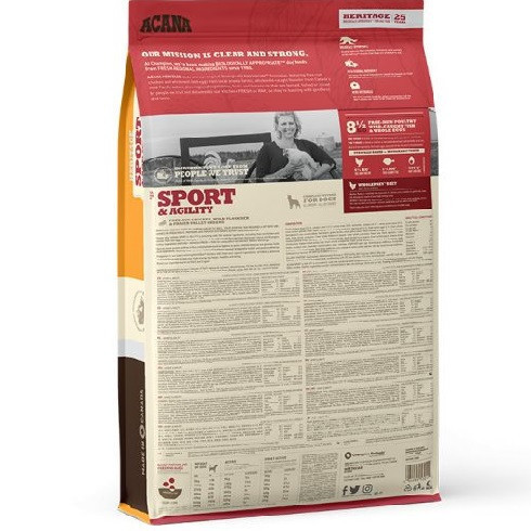 Acana Sport & Agility 11.4kg , ingyenes szállítás.