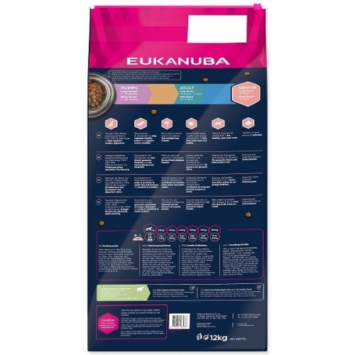 Eukanuba Senior Large Lamb&Rice kutyatáp 12kg