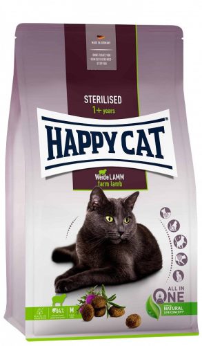 Happy Cat Sterilised Bárány 10kg