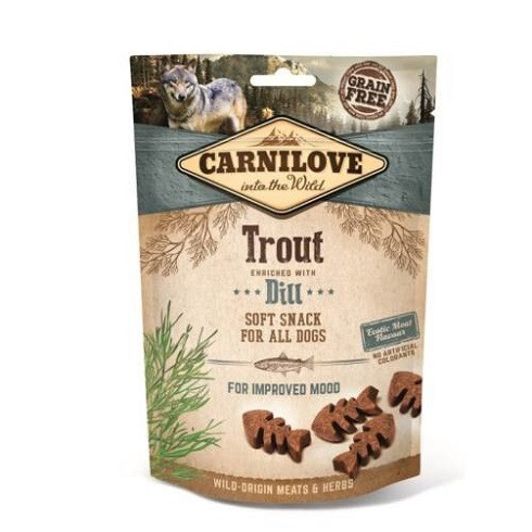 Carnilove Dog Semi Moist Snack ponty kakukkfűvel 200g