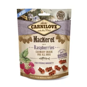 CARNILOVE Crunchy snack makréla és málna 200 g