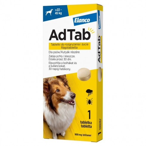 AdTab™ 900mg 22-45kg kutya