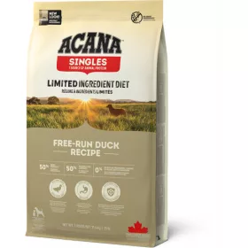   ACANA Singles Free-Run Duck 11,4 kg – kacsás, gabonamentes száraz kutyatáp, ingyenes szállítás