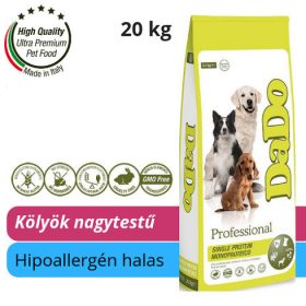 DaDo hipoallergén halas nagytestű kölyök kutyatáp 20Kg