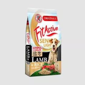   FitActive Wheatfree 12+1.2kg Senior hipoallergén bárány ízesítésű