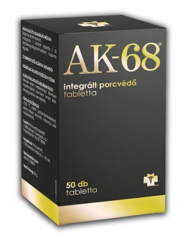 AK-68 Integrált Porcvédő Tabletta 50db