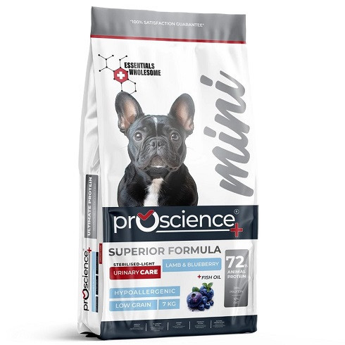 ProScience Mini Sterilised Dog Lamb Blueberry 7kg