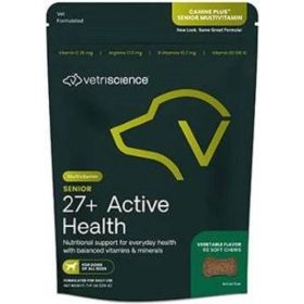   Vetri Science Canine Plus Senior multivitamin rágótabletta idős kutyáknak