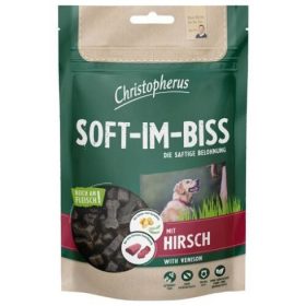   Christopherus Dog Jutalomfalat Grain Free Soft-Im-Biss Szarvas 125g