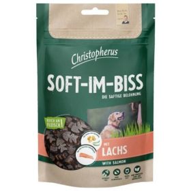   Christopherus Dog Jutalomfalat Grain Free Soft-Im-Biss Lazac 125g