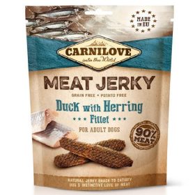   Carnilove Jerky Snack Duck with Herring Fillet – kacsa hering filével 100g