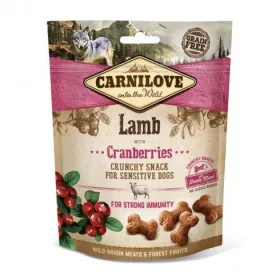 CARNILOVE Crunchy snack bárányhús és áfonya 200 g