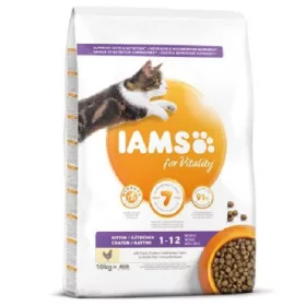 Iams Cat Kitten & Junior Chicken macskatáp 10kg