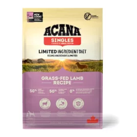   ACANA Singles Grass-Fed Lamb 17 kg – bárányos, gabonamentes száraz kutyatáp, ingyenes szállítás