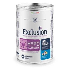   Exclusion Hypoallergenic Fish & Potato All Breeds 400g hipoallergén kutyakonzerv