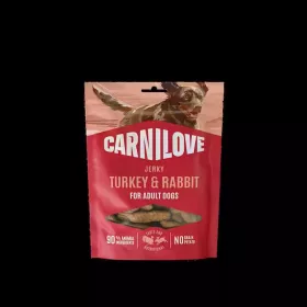   CARNILOVE Jerky Snack Turkey Rabbit Bar nyúl és pulyka 100 g