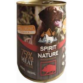 Spirit of Nature Dog konzerv Vaddisznóhússal 800gr