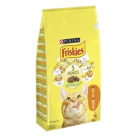  Friskies Száraz Macskaeledel Csirkével és Zöldségekkel 10kg