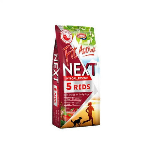 FitActive Next Hypoallergenic Five Reds Adult 15kg+1,5kg