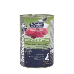   Dr.Clauders Dog Selected Meat Kacsás és édesburgonyás konzerv 800g