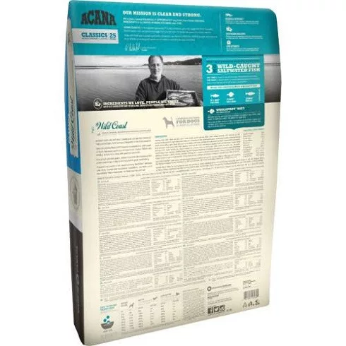 Acana Classic Wild Coast kutyatáp 14, 5 kg ingyenes szállítás.