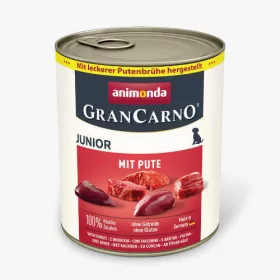   Animonda GranCarno with turkey Junior pulykával nedves eledel 800g