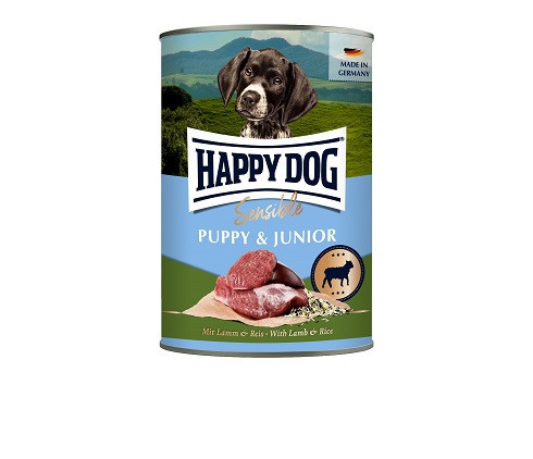 Happy Dog Sensible Puppy Junior Bárány 400g