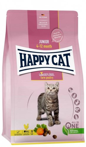 Happy Cat Junior Baromfi 4kg
