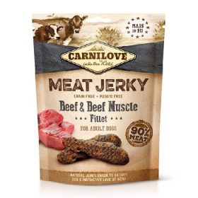   Carnilove Jerky Snack Beef with Beef Muscle Fillet - marha filé 100g