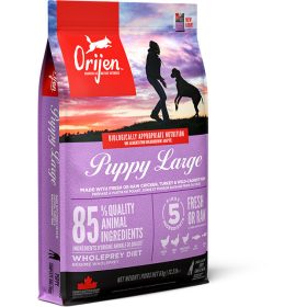 Orijen Puppy Large 11,4kg, ingyenes szállítás.