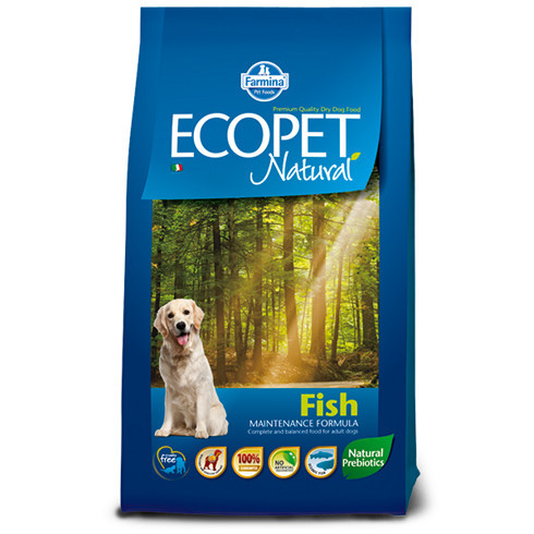 Ecopet Natural Fish Medium 14kg