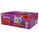 WHISKAS Klasszikus Válogatás alutasakos nedves macskaeledel mártásban 80×85 g