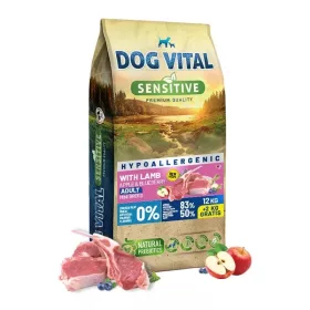   Dog Vital Hipoallergén Adult Mini Lamb,apple&blueberry 12+2kg grátisz