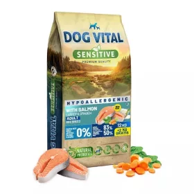   Dog Vital Hipoallergén Adult Mini Salmon,carrot&spinach 12+2kg grátisz