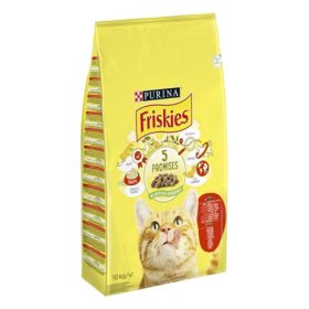 Friskies macska szárazeledel hús&csirke&zöldség 10kg