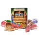 Happy&Fit Natural Dog Konzerv Senior Bárány Marha Zabliszttel Lenmagolajjal 800g